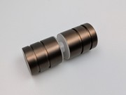 Handle - Micro Groove Pull Knob - 30mm x 25mm Diameter - Bronze